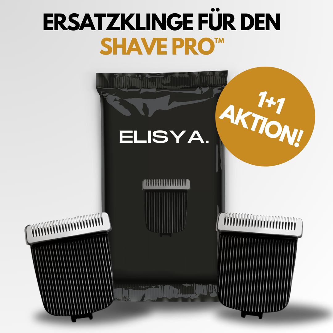 1+1 Aktion! 2 Ersatzklinge für den Shave Pro™