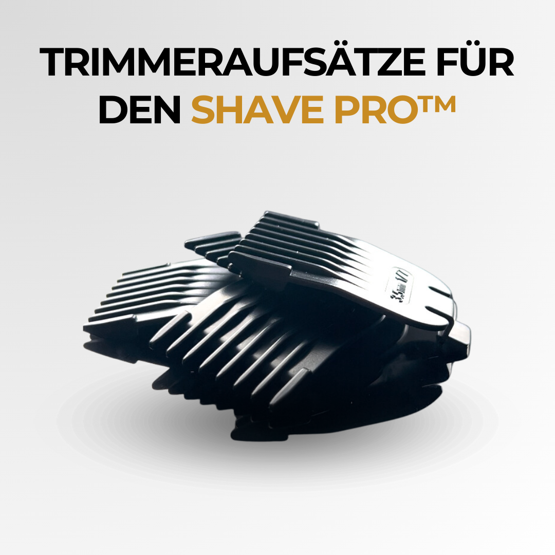 Ersatz Trimmer-Aufsätze für den Shave Pro™