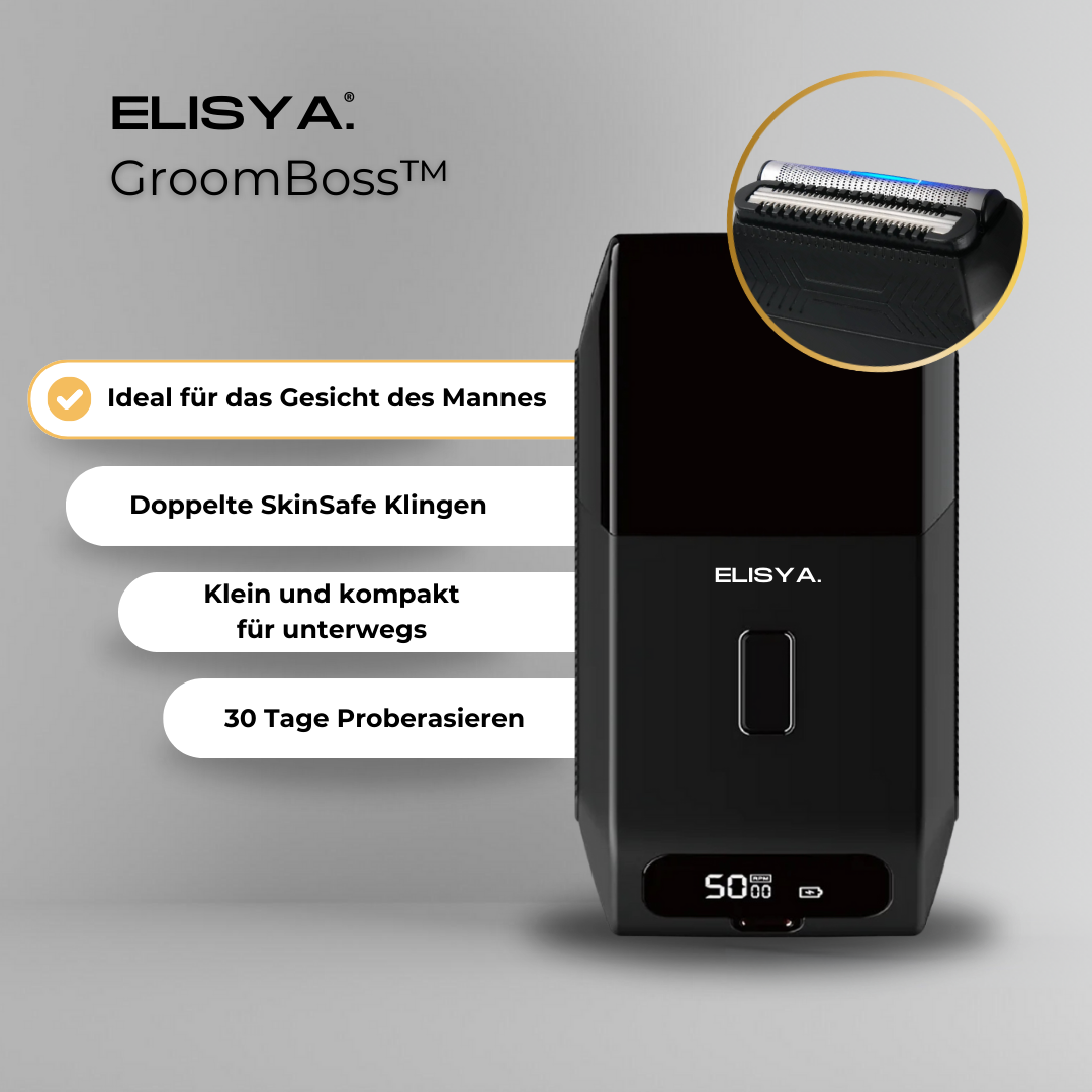 GroomBoss™ - Für die Rasur im Gesicht