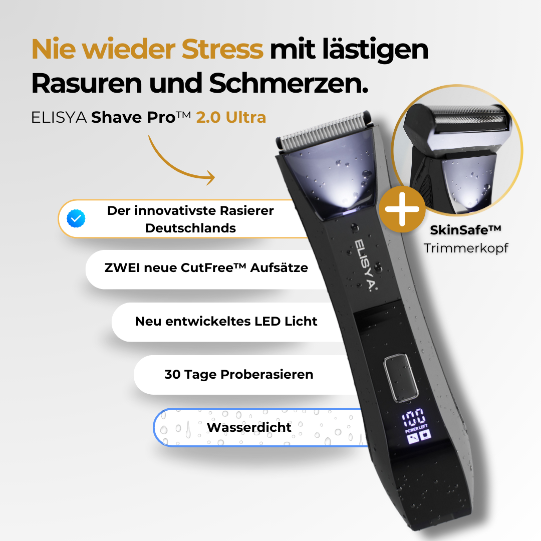 ShavePro™ 2.0 Ultra - Für die Körper- und Intimpflege