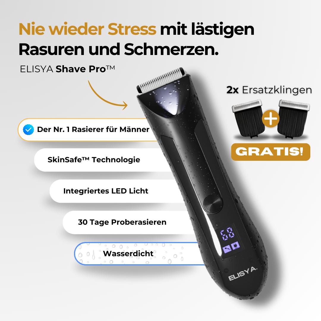 Shave Pro™ für die Intim- und Körperpflege